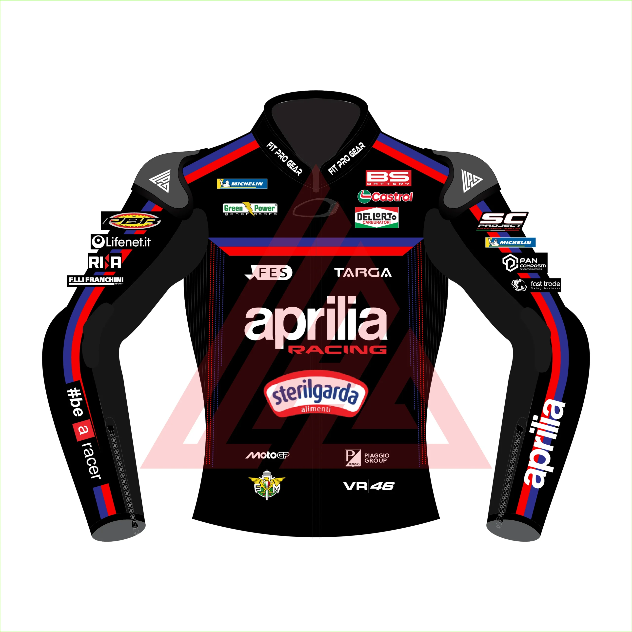 Marco Bezzecchi MotoGP Aprilia Racing Motorcycle Jacket 2026