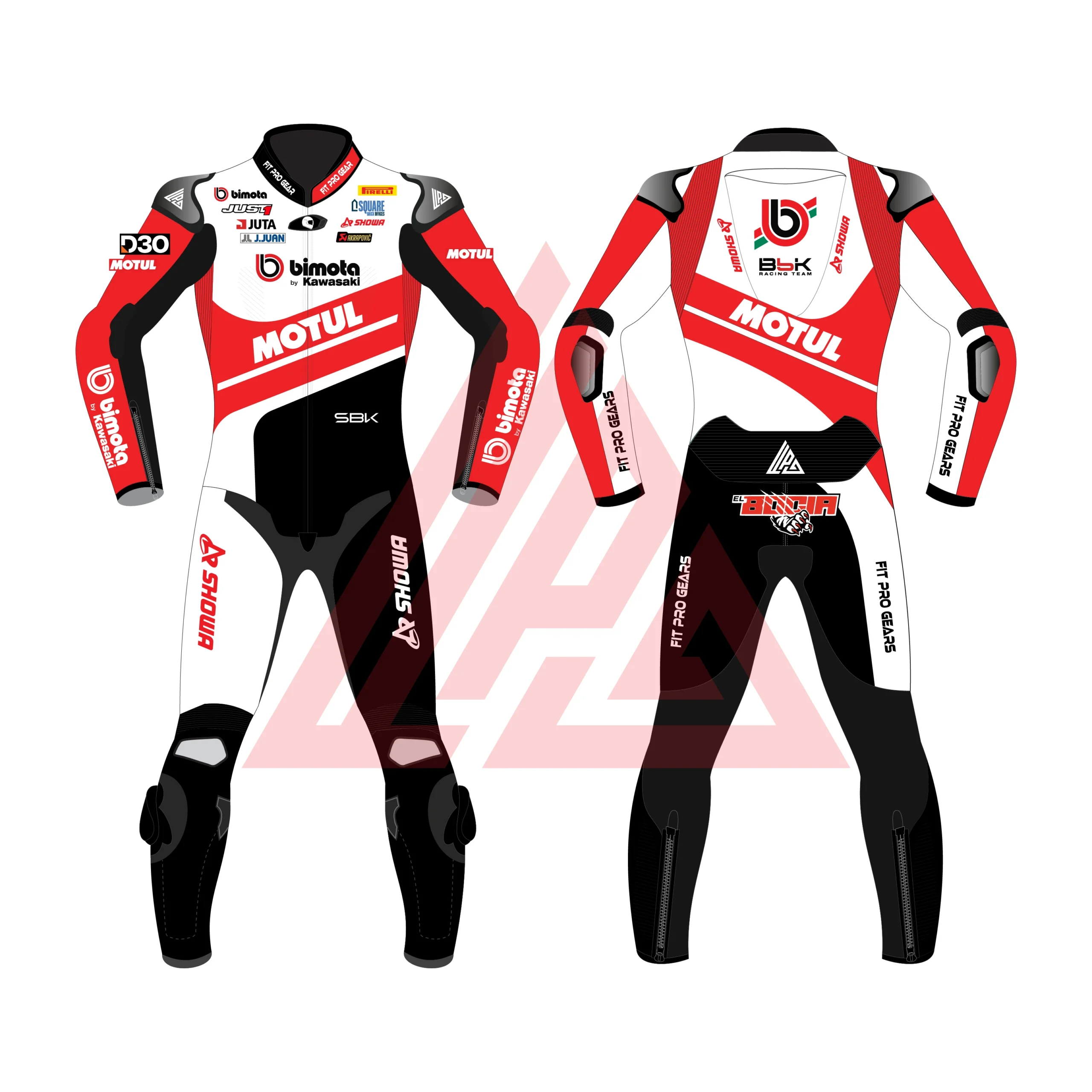 Axel Bassani WSBK Bimota by Kawasaki Racing Team 2025 Suit 1