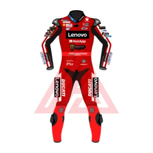Marc Marquez MotoGP Ducati Lenovo Team Leather Race Suit 2026 2