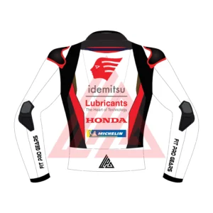 Somkiat Chantra MotoGP Castrol Honda LCR Leather Racing Jacket 2025 2